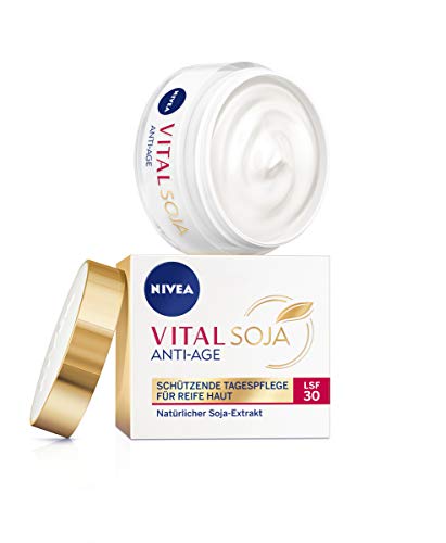 NIVEA VITAL Soja Schützende Tagespflege LSF 30 (50 ml), straffende Formel mit natürlichem Soja-Extrakt… - Image 5