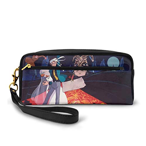Preisvergleich Produktbild Lupin III: The Castle of Cagliostro Kosmetiktasche für Damen, tragbare Aufbewahrungstasche Einheitsgröße Schwarz