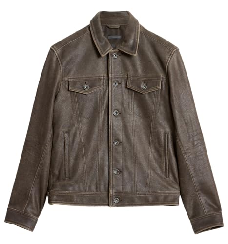 Image of John Varvatos Men's Andrew Leather Jacket