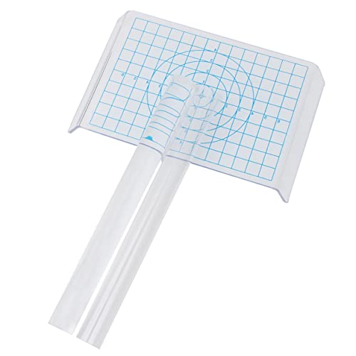 Veemoon 1Set Acrylic Clay Tool for DIY Crafting Includes U Shaped Board Solid Hollow Rolling Pins Essential Modelling Clay Tools for Home and Art Projects