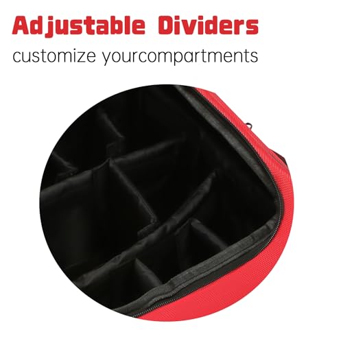 Image of First Aid Bag Empty Medical Bags First Aid Backpack Medical Backpack Shoulder /Backpack /Handheld Home Health Nurse Bag Empty First Aid Storage Bag with Detachable Divider