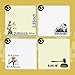 12 Pcs Lawyer Funny Sticky Notes Self-Stick Writing Memo Pads for Attorneys Law Students Paralegals Legal Assistants Office Stationery Supplies Desk Accessories Graduation Gifts Law School Essentials