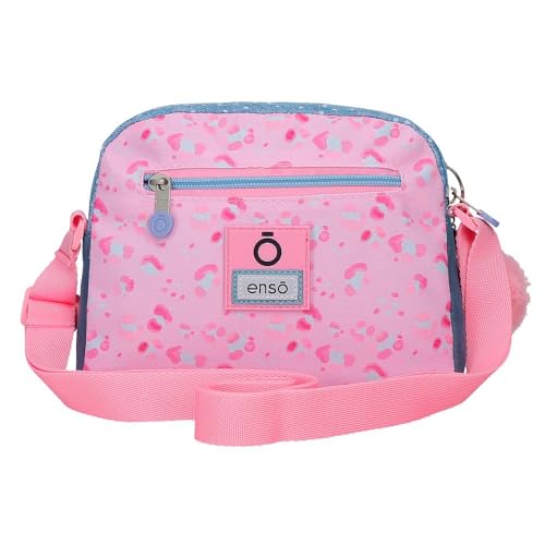 Enso Dreamer, Kulturtasche, Umhängetaschen, Perfekt Zum Organisieren, mehrere Fächer., Blue, shoulder bag3