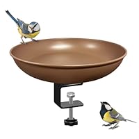 Vogeltränke Balkon, Vogeltränke Balkongeländer, Vogeltränke Winterfest Vogelbad Garten Balkon Wassertränke Für Vögel Mit Ständer, Vogeltränke Frostsicher, Vogeltränke Garten, Vogeltränke Stehend