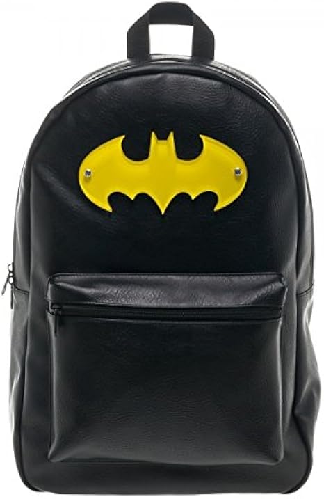 leather batman backpack