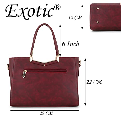 Image of EXOTIC Solid Color Hand and Sling Bag | Fasnable Bag | Shoulder Bag | Crossbody and sling Bag