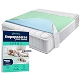 🔹 IMPERMEABLE MULTICAPA Y ABSORBENTE AL INSTANTE: Con cuatro capas de protección, estos empapadores cama adultos ofrecen absorción inmediata y máxima seguridad. Su núcleo retiene eficazmente líquidos sin filtraciones, protegiendo colchones de forma confiable. Son ideales también como empapadores gracias a su amplia cobertura. Perfectos para personas con postoperatorios o bebés. La tranquilidad de estar siempre seco está garantizada.