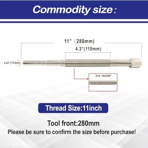 Image of Primary& Secondary Drive Clutch Puller for Polaris All Models Ranger,RZR,Sportsman,General,Scrambler,Worker,Xpedition,Trail Boss,ATV, UTV, Snowmobiles .Hardened Steel.Replaces 2870903 2870506 PU-52422
