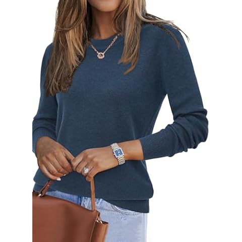 Arach&Cloz Wool Blend Long Sleeve Jumper Cover