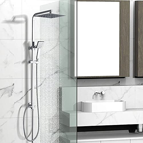 Auralum Colonna Doccia Acciaio Inox con