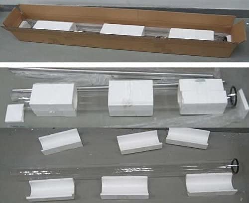 BU- KO Ersatz- Glas- Röhre für Gas- Pyramiden- Terrassenstrahler- Passt in die meisten Marken-5