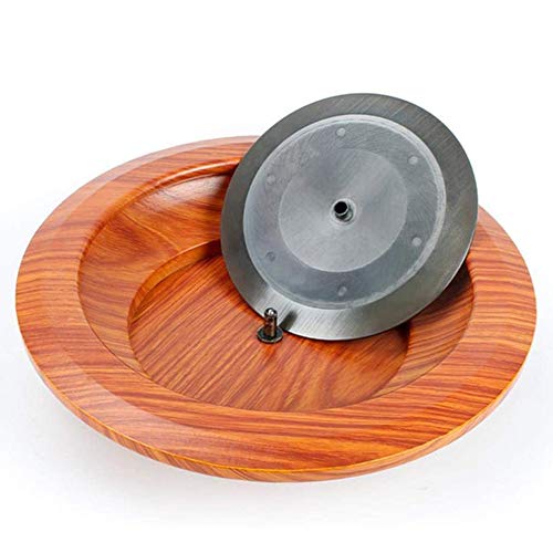 ISAKEN Deluxe Wooden Roulette Wheel, 12 Inch Casino Grade Wooden Roulette Wheel Set Turntable Leisure Table Games (Wheel and Balls Only) - Thumbnail 5