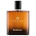 KHADLAJ PERFUMES Titan - Perfume eau de Parfum, fragancia duradera para hombres, madera, especiada, ámbar, 100 ml/3.4 onzas