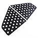 Lcojicep Rear Side Window Louvers Air Ven Trim Accessories Compatible with Kia Soul Automotive Rear Window Triangular Glass Decorative Cover Aluminum Alloy Protective Pieces (for 2019-2024, Black)