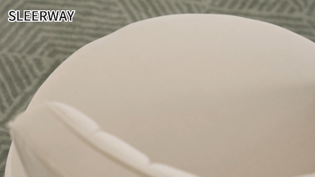 Sillón redondo terciopelo gris moderno giratorio miniatura 7