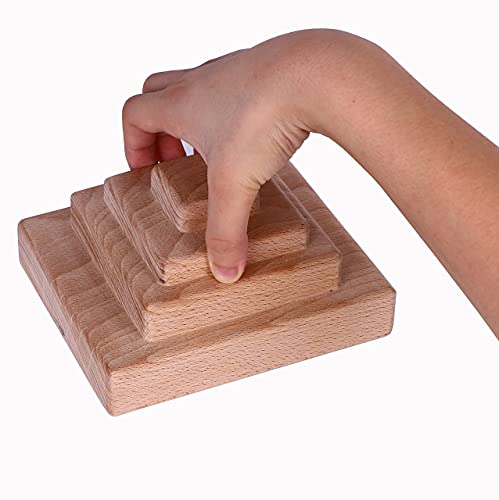 Pinch Block Climbing, Pinch Block Grip Strength, Wooden Hand Grip, Finger Grips Hanging Pinch Grip with Edges and Pockets by TWO STONES - Used condition - Image 6