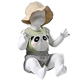 【 Maniquí de Bebé de Plástico 】: Nuestro maniquí está hecho de plástico ecológico y se procesa meticulosamente, con cada detalle bien hecho.
