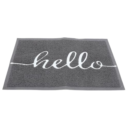 GRIRIW Entryway Door Mat Non-Slip Anti-Skid Floor Mat Front Door Rug PVC Material for Home Commercial Use