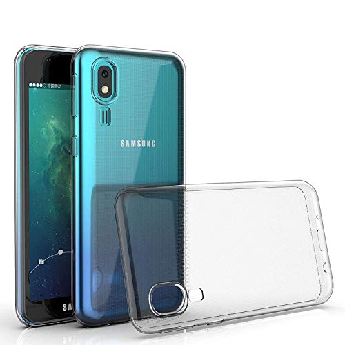 Image of Case Creation Brand - Mobile Cover for Samsung Galaxy A2 Core (Soft & Flexible Back Case), Transparent