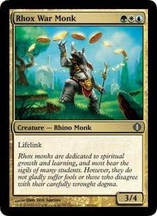 Magic The Gathering - Rhox War Monk - Shards of Alara