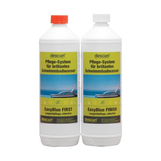 descon EasyBlue Promotion-Set (je 1 Liter First & Finish) - chlorfreie Wasserpflege