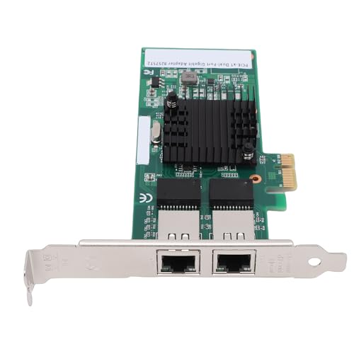 Yoidesu PCI Express Network Card, Dual RJ45 Ports 1Gbps Gigabit Ethernet Adapter with 82575 Chipset for Wins 11 10 8.1 7 Server miniatura 6