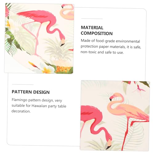 MERRYHAPY 18 Peças Bandeira De Palito De Alpaca Pratos De Jantar De Aniversário Pratos De Sobremesa