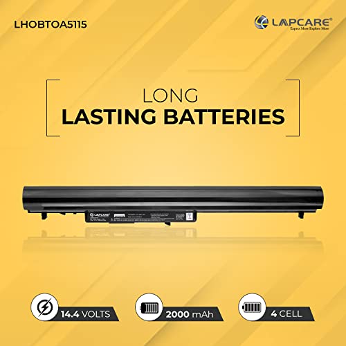 Lapcare Laptop Battrey for HP Oa04 740715-001 F3B94Aa 4 Cell Li-Ion Battery- Black - Image 4