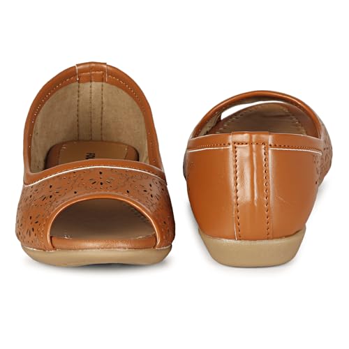 Image of Footshez Women's Black Ballet Flat | Women's Fashion Sandals Bellies-P