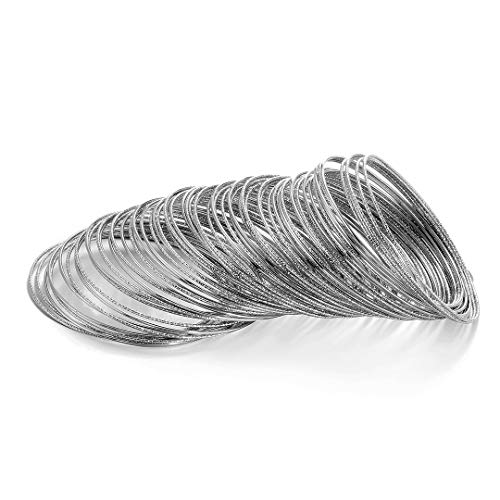 Ensoul 70pcs Flower Mixed Metal Aztec African Indian Vintage Multi Bangles Bracelets for Women3