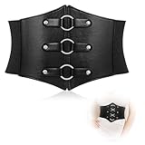 Photo Gallery jeiibrzui cintura da donna con corsetto nero, cintura vintage in pizzo, cintura elastica in vita, con lacci, cintura per vestiti, cintura larga per costume di halloween, nero , m Photo Gallery jeiibrzui cintura da donna con corsetto nero, cintura vintage in pizzo, cintura elastica in vita, con lacci, cintura per vestiti, cintura larga per costume di halloween, nero , m