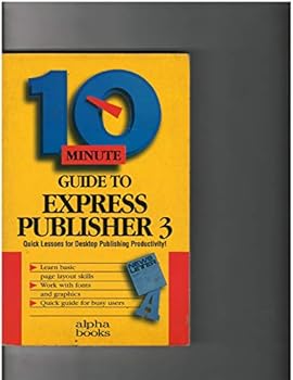 Paperback 10 Minute Guide to Express Publisher Book
