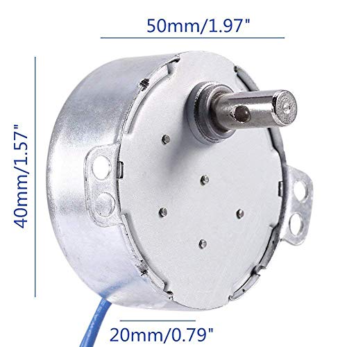 image for CraftBay 3PCS Synchronous Synchron Motor Turntable Motor Electric Sync