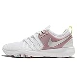 nike free schwarz weiß herren  Nike Damen Trainingsschuh Free Trainer 7 Sneaker, Weiß (White/Elemental Rose/Volt Glow/Metallic Silver 102), 41 EU