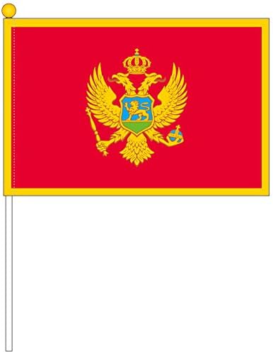 Amazon Tospa モンテネグロ国旗ポータブルフラッグ 25 37 5cm テトロン製 地図 国旗 おもちゃ
