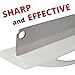 kools Food Chopper - Clever Stainless Steel Knife with Cutting Board Built-in – Use for Quick and Easy Cutting in Your Kitchen and on Picnics as Food Scissors - Vegetable Slicer - Fruit Cutter
