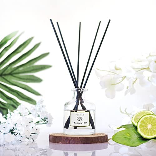 PRISTINE Himalayan Tea/Inspired by Westin Hotel Reed Diffuser for Home | Fresh Bergamot/White Tea Room Fragrance Reed Diffusers, Oil & Room Diffusers with Reed | Home Fragrance Scent Diffuser - Thumbnail 3