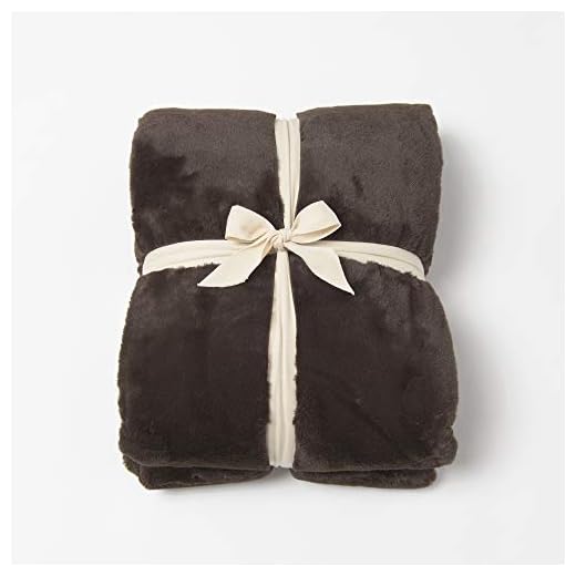Best Home Fashion Closeout Luxe Faux Fur Throw - Chocolate - 58" W X 84" L (1 Throw)