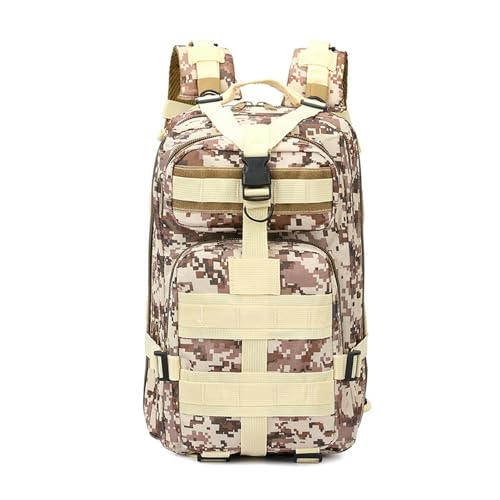 YQQYMBD Mochila Mochila Al Aire Libre Bolsa De Montaña De Gran Capacidad Bolsa De Viaje Mochila Camuflage 3p Mochila-Camuflaje del Desierto-30l