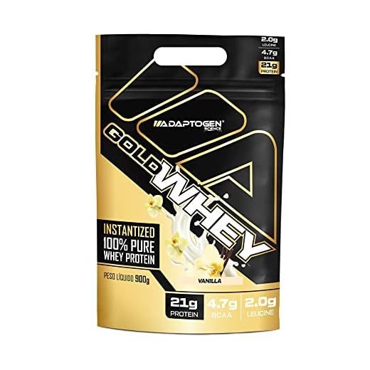 Gold Whey 900g Refil - Adaptogen Sabor:Baunilha