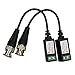 NATEFEMIN 1 Pair Video Balun Connectors Cat5 HD Mini CCTV BNC Passive Video Balun Transceiver for Full HD Surveillance Camera System Accessories