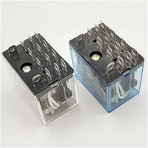 Relé con LED intermedio LY4NJ 14 pin 10A para control estable de circuitos DC24V