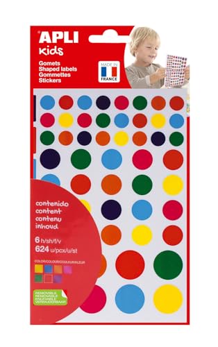 Preisvergleich Produktbild Apli 946026 6 Stickern Sticker, ablösbar