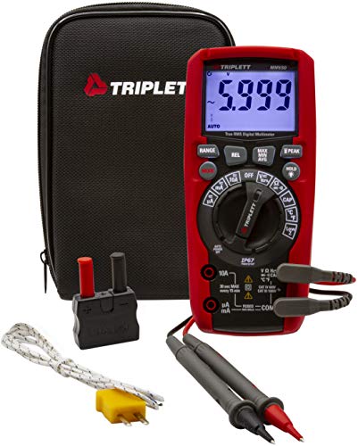 Multimètre numérique AC DC Triplett MM650 avec test de capacité et fréquence - 3