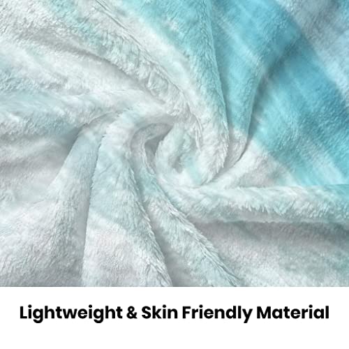 Beach Throw Blanket 50X40 Inch, Beach Starfish Lightweight Soft Microfiber Throw Blanket With 18X18 Inch Pillowcase Perfect For Bed And Sofa #TOP3