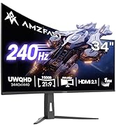 Amazon.com: Amzfast 27 Inch 1440P 200Hz/180Hz White Gaming Monitor