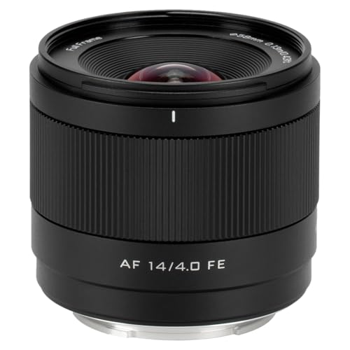 Image of VILTROX 14mm f /4 F4.0 E Full Frame Auto Focus Lens for E-Mount Cameras,Wide Angle Camera Lens for Sony a6600 a6700 ZV-E10 FX30 FX3 A7C A7RII A7SIII A7II A7III A7RIII A7IV A7RIV A7RV A9 ZVE1 A7CR