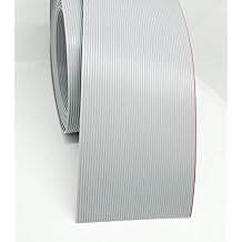 50P 20 Feet IDC 50 Conductors Flat Ribbon Cable for 2.54mm 0.1" IDC Connectors, 20-Ft Length