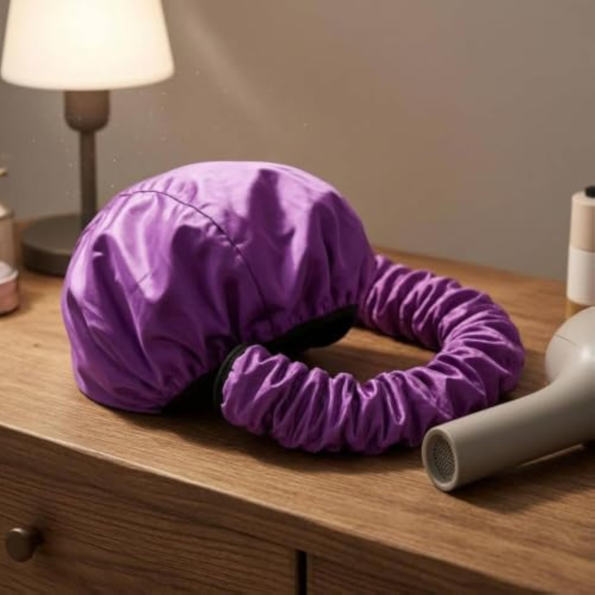 Adjustable Drawstring Hair Dryer Bonnet