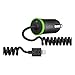 Belkin Boost Up Universal Lightning Car Charger with ChargeSync Cable and USB Passthrough (4 Feet)